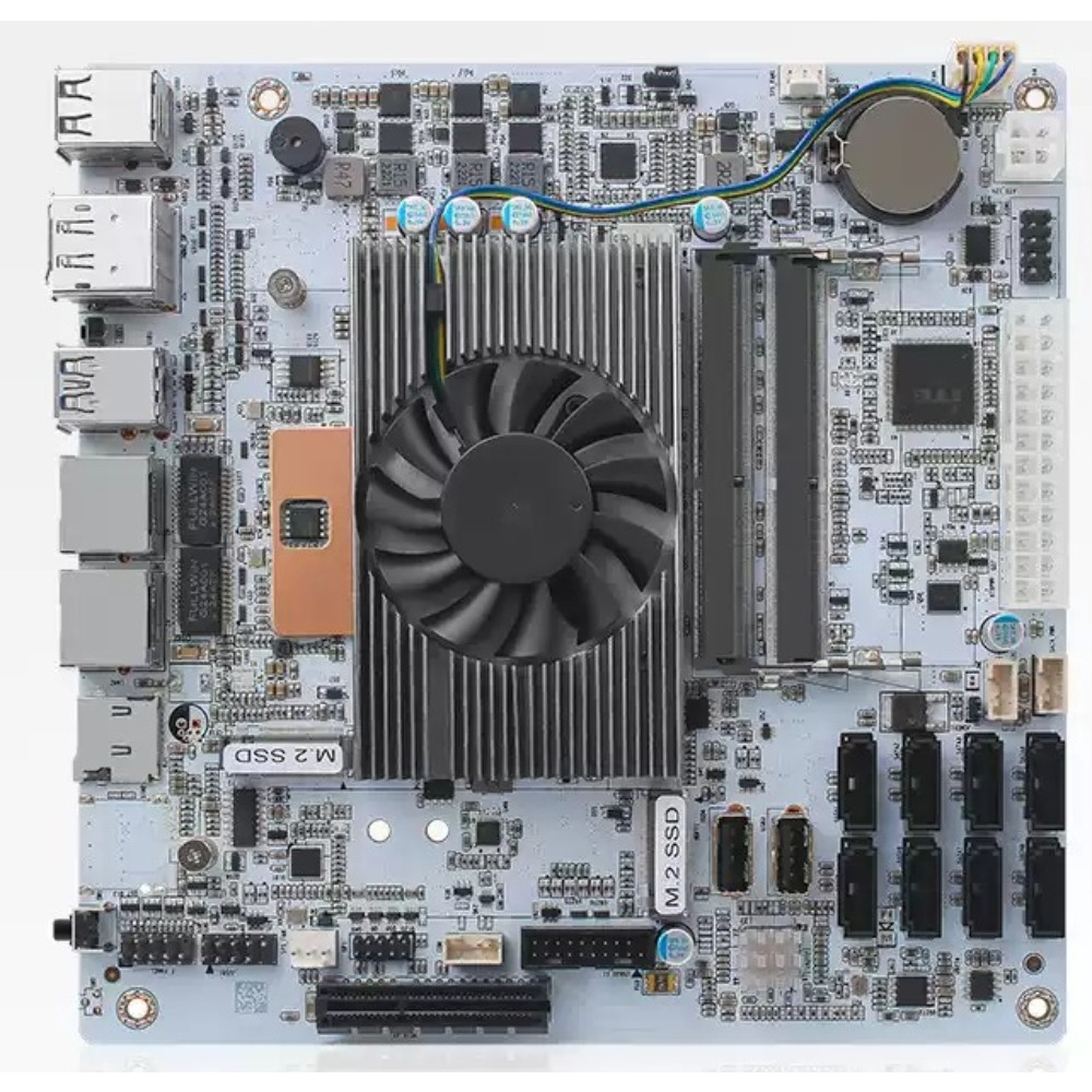 Mini Itx Dual 2.5G Nas Motherboard - Mini-ITX Wit M11 NAS Moederbord I5-8265U